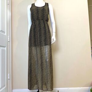 Animal Print Midi  Junior Dress M (5-7)